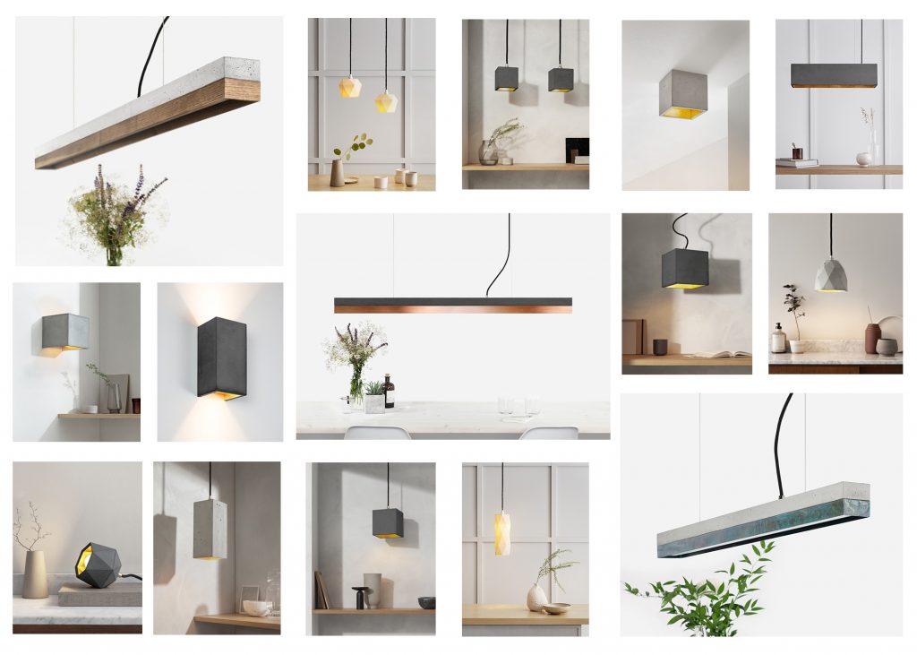 luminaires beton-gant lights-dekho design