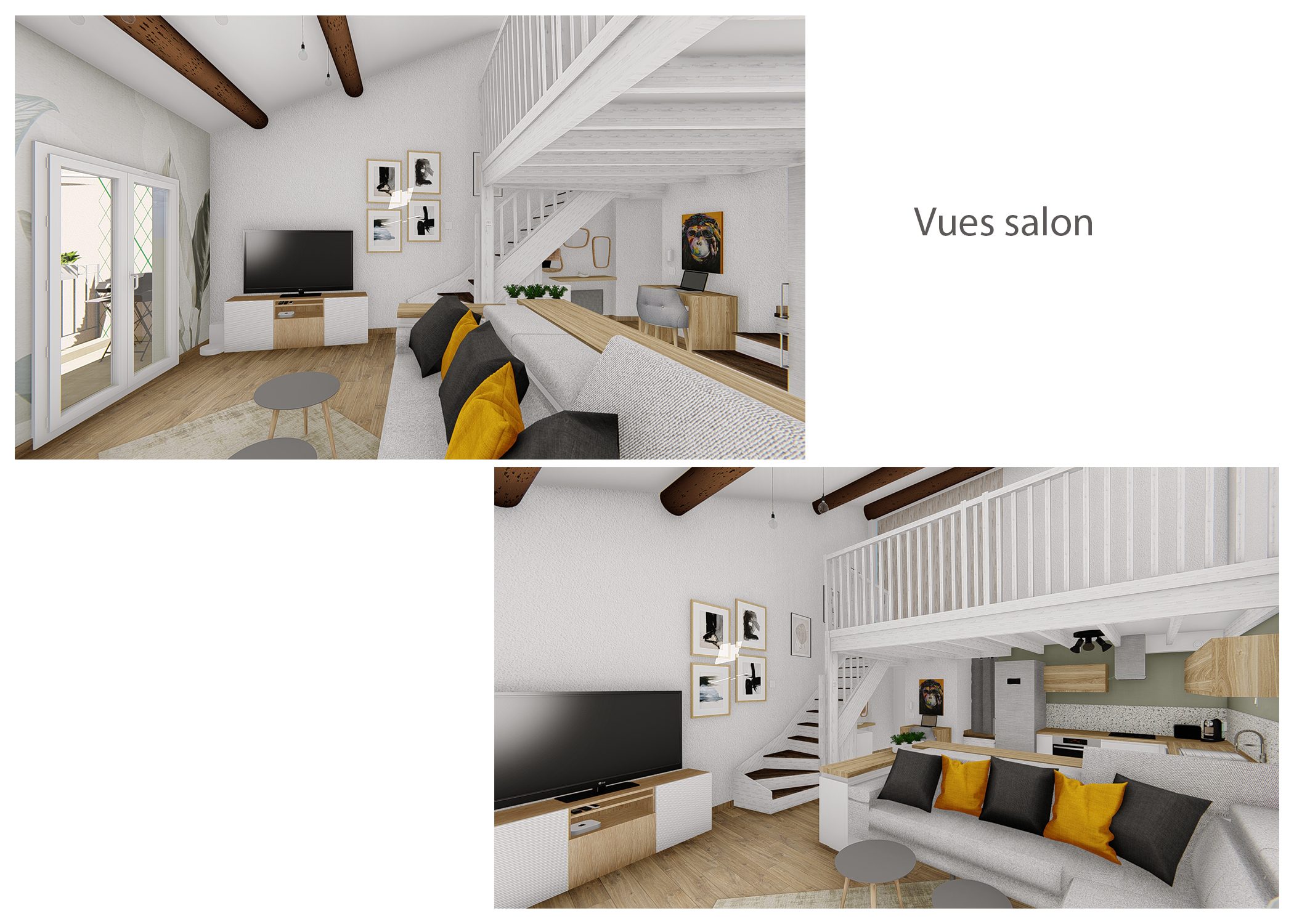 agencement-decoration-espace de vie rousset-vues salon 1-dekho design