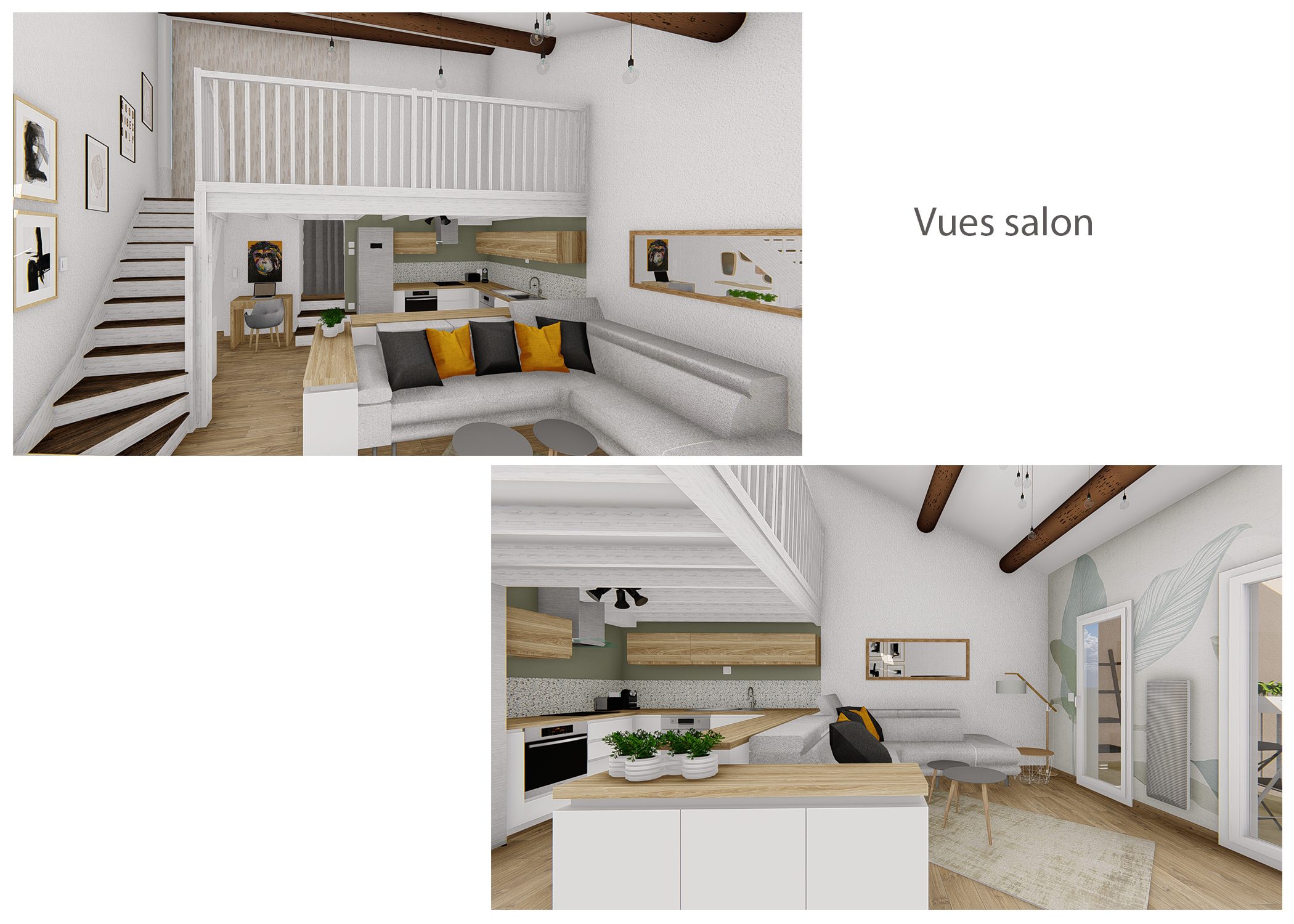 agencement-decoration-espace de vie rousset-vues salon 2-dekho design