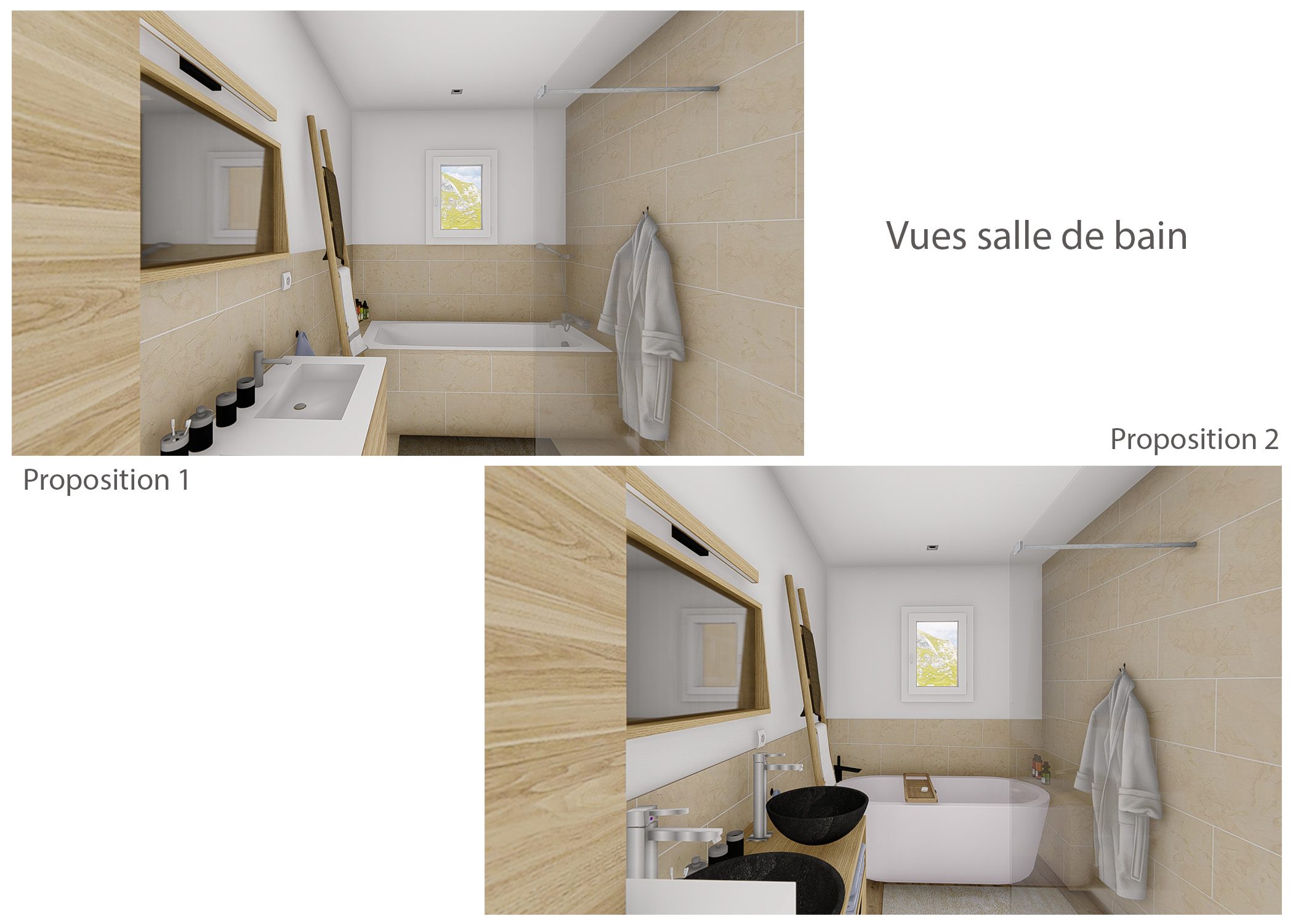 agencement-decoration-espace de vie et sanitaires peynier-vues salle de bain 1-dekho design